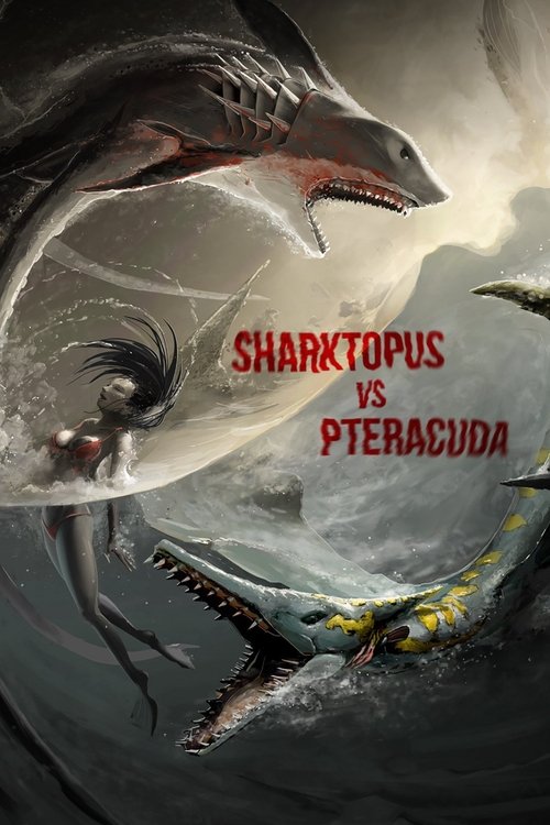 Sharktopus VS Pteracuda สงครามสัตว์ประหลาดใต้สมุทร