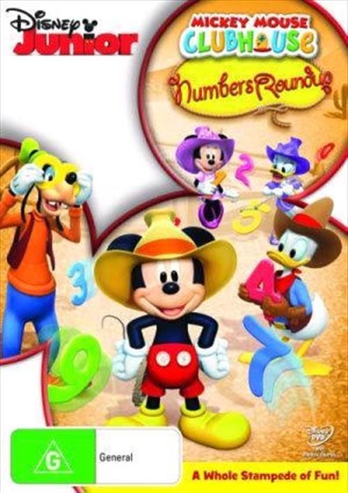Mickey Mouse Clubhouse Mickey s Numbers Roundup สโมสรมิคกี้ เม้าส์ ตอน มิคกี้เล่นไล่จับ